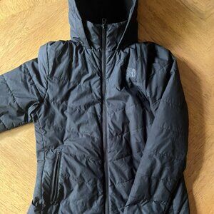 Women's North Face Black Parka